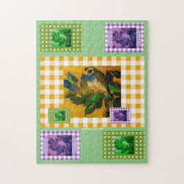 Happy Spring Quail Puzzle