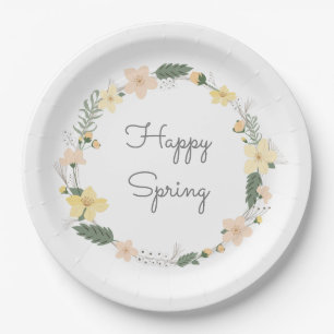 HAPPY SPRINT Artisan Pastel Blume Sweet Pappteller