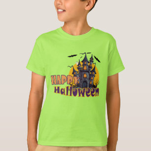 Happy Spuk House Halloween Spooky T-Shirt