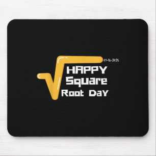 Happy Square Root Day Männer Frauen Kinder Mousepad