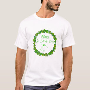Happy St Catrick's Day for Cat Lovers Irish St Pat T-Shirt