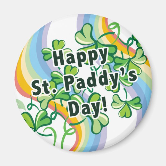 Happy St. Paddy's Day Magnet (Vorne)