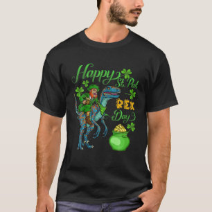 Happy St Pat Rex Saint Patrick's Day Dinosaurier G T-Shirt