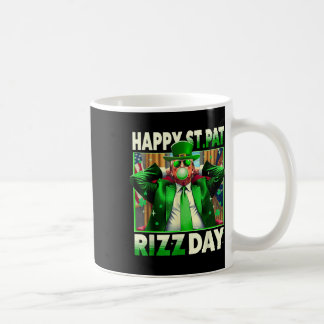 Happy St Pat Rizz Day Trump Funny St Patricks Kaffeetasse