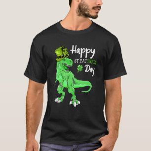Happy St Pat T Rex Day St Patricks Day Dinosaurier T-Shirt