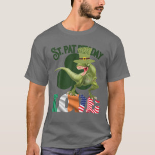 Happy St Pat Trex Day, Dino St Patrick's Day Toddl T-Shirt