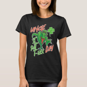 Happy St Pat Trex Day Dinosaur für Uncle St Patric T-Shirt