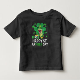 Happy St Pat Trex Day Dinosaur Kleinkind St Patric Kleinkind T-shirt