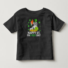 Happy St Pat Trex Day Dinosaur Kleinkind St Patric T-shirt