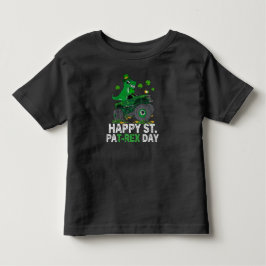 Happy St Pat Trex Day Dinosaur Kleinkind St Patric T-shirt