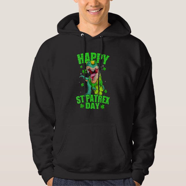 Happy St Patrex Day Funny St Patrick Day Niedlich  Hoodie (Vorderseite)