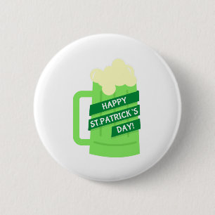 Happy-st-Patrick-Bier Button
