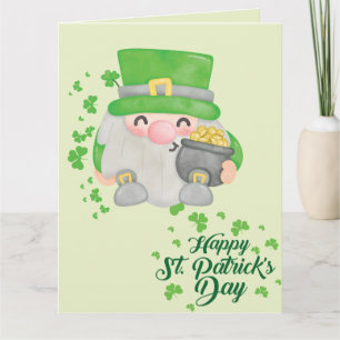 Happy-st-Patrick-Day-Gnome Karte