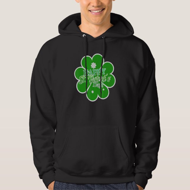 Happy St Patrick Day Hoodie (Vorderseite)