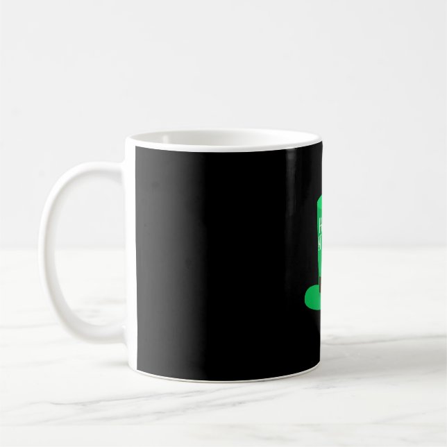 Happy St Patrick Day Kaffeetasse (Links)