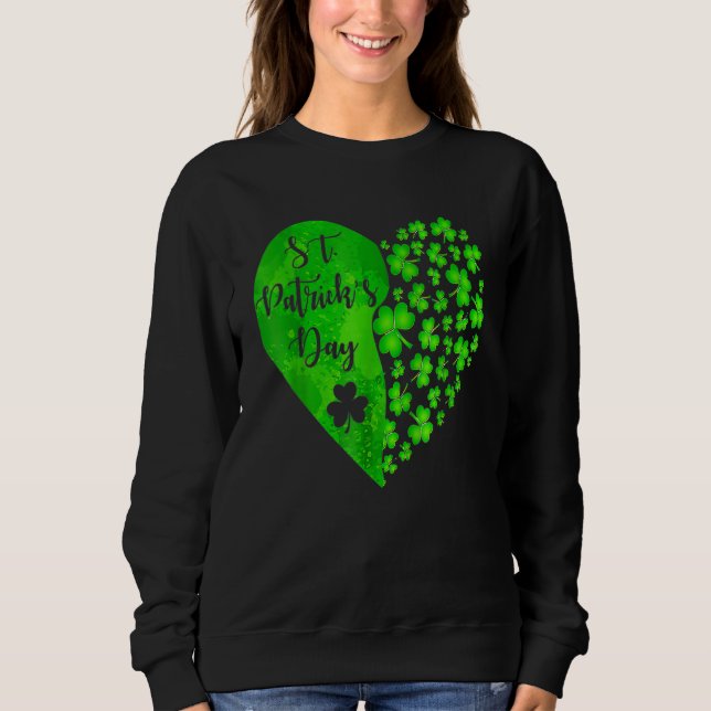 Happy St Patrick S Day Funny Saint Patrick Irish G Sweatshirt (Vorderseite)