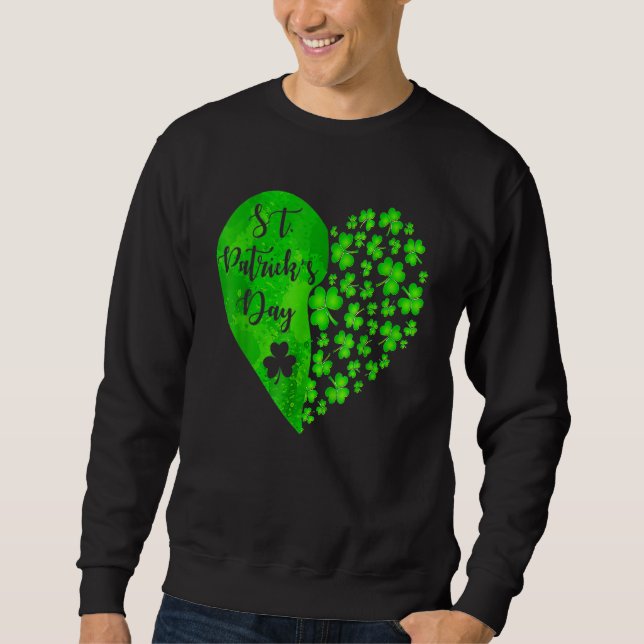 Happy St Patrick S Day Funny Saint Patrick Irish G Sweatshirt (Vorderseite)