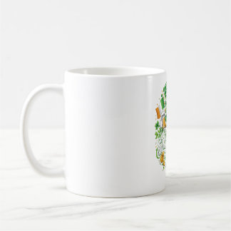 Happy St. Patrick’s Day Mug – Lucky Shamrock Coffe Kaffeetasse