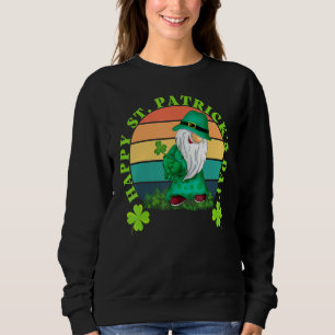 Happy St Patrick S Day Vintag Gnomes Saint Paddys Sweatshirt