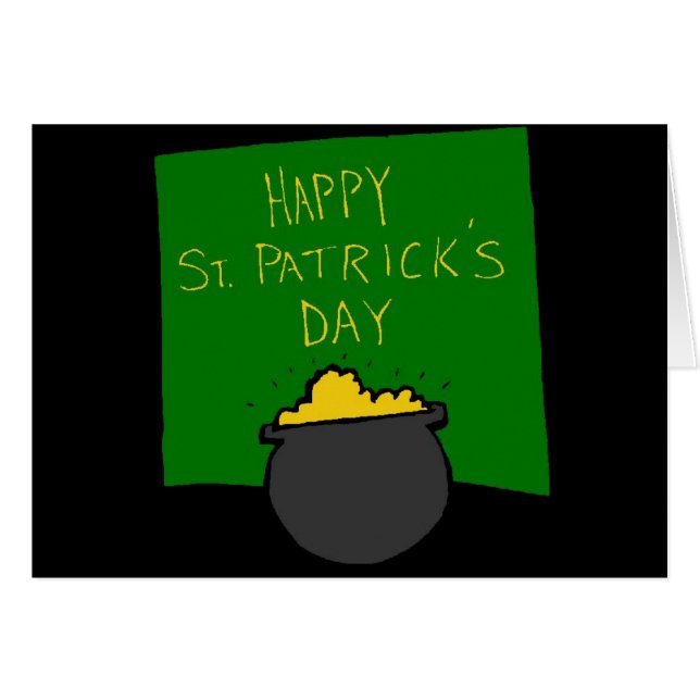 Happy St. Patrick's Day (Vorderseite (Horizontal))