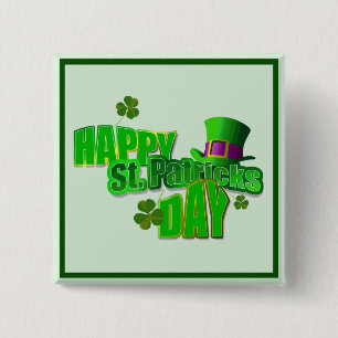 Happy St. Patrick's Day 1 Button
