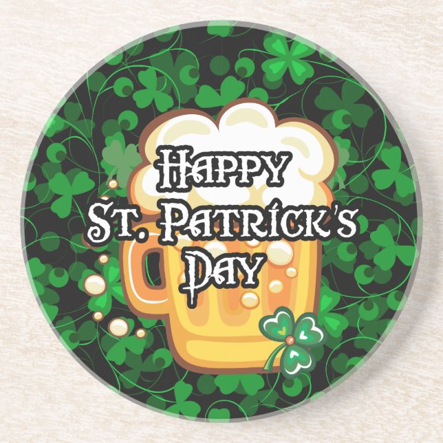 Happy St. Patrick's Day 1 Untersetzer (Vorne)