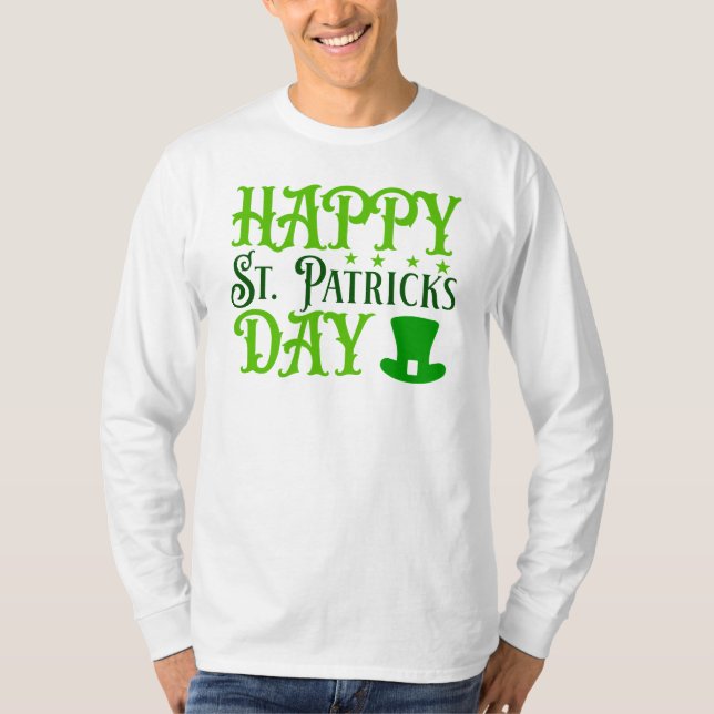 Happy St. Patrick's Day-88489 T-Shirt (Vorderseite)