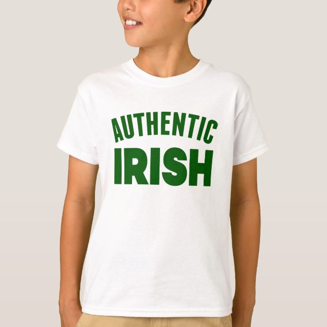 Happy St. Patrick's Day | Authentisches Irisch T-Shirt (Vorderseite)