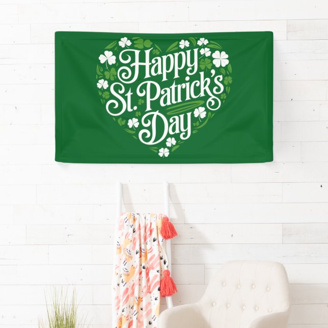 Happy St Patrick's Day Banner (Insitu)