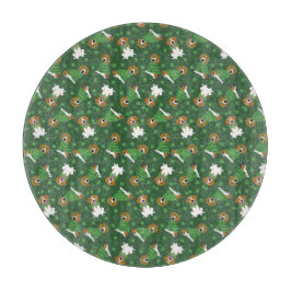 Happy St Patricks Day Beagle Hunde Schneidebrett