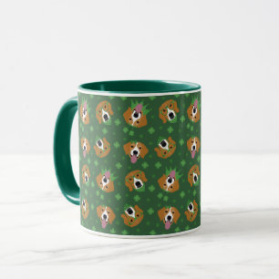 Happy St Patricks Day Beagle Hunde Tasse