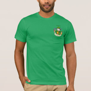 Happy St. Patrick's Day Beer Irish Cat Funny T-Shirt