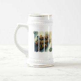 Happy St. Patrick's Day Beer Stein Bierglas