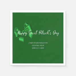 Happy St Patricks Day Business Party Serviette