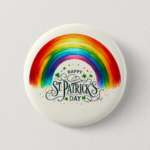Happy St. Patrick's Day Button