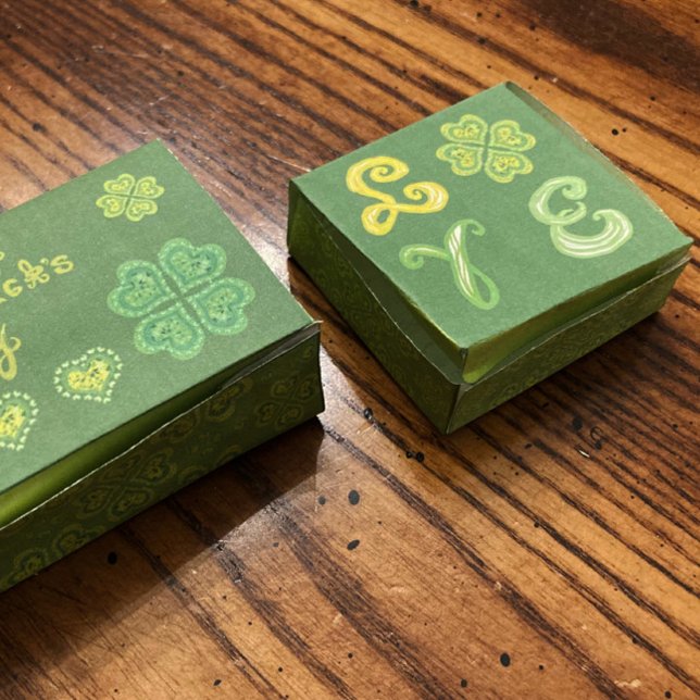 Happy St. Patrick's Day Candy Box Patterns Print Poster (Von Creator hochgeladen)