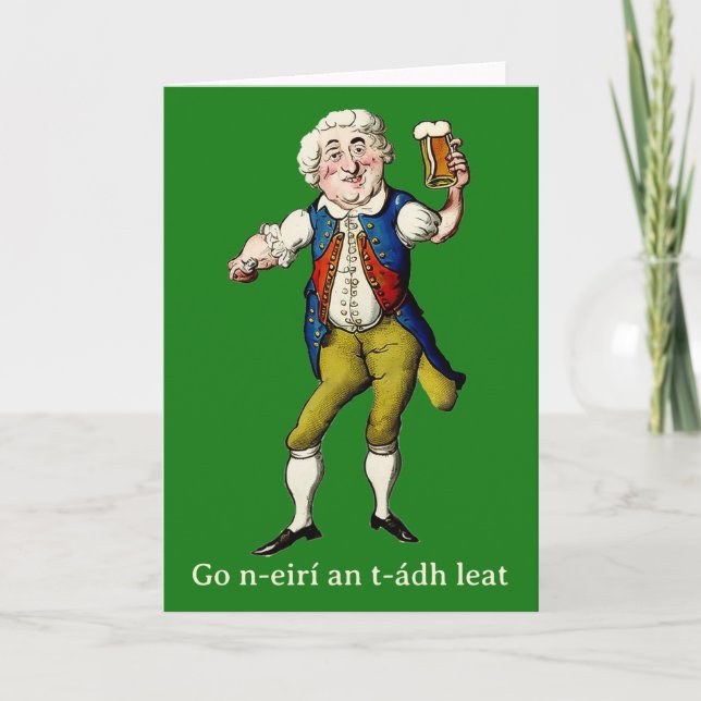 Happy St Patrick's Day Card Karte (Vorderseite)