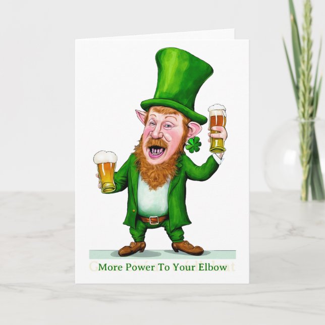 Happy St Patrick's Day Card Karte (Vorderseite)