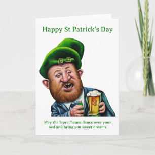 Happy St Patrick's Day Card Karte