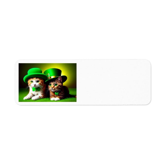 Happy St. Patrick's Day Cats (Vorne)
