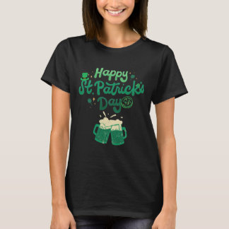 Happy St Patricks Day Clover Kleeblatt Geschenk T-Shirt