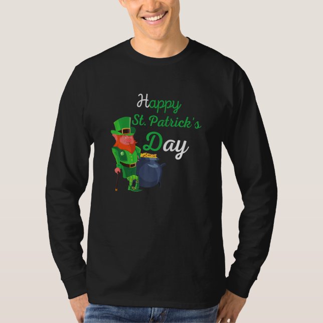 Happy St Patrick's Day Cool St Patricks Day St Pat T-Shirt (Vorderseite)