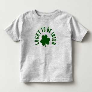 Happy St. Patrick's Day   Das Glück, irisch zu sei Kleinkind T-shirt