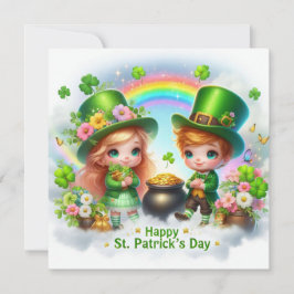 Happy St Patrick's Day Feiertagskarte
