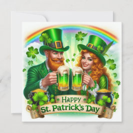 Happy St Patrick's Day Feiertagskarte