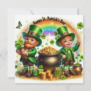 Happy St Patrick's Day Feiertagskarte