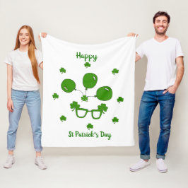 Happy St Patrick's Day Fleecedecke