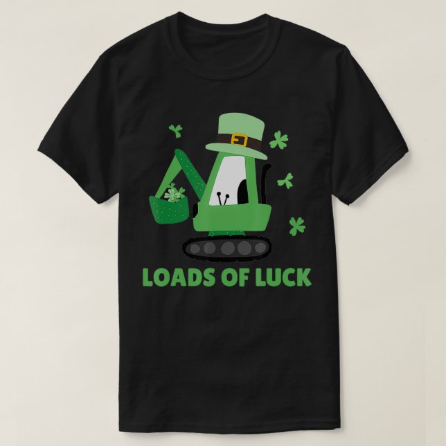 Happy St Patricks Day For Kids  T-Shirt (Design vorne)