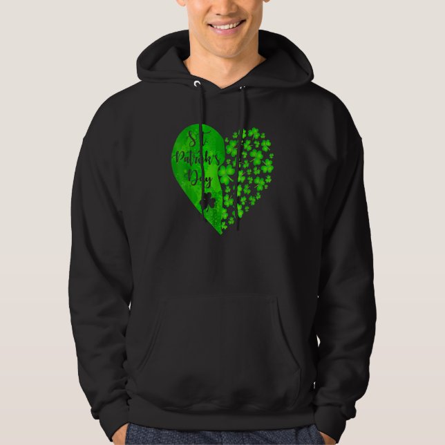 Happy St Patrick's Day Funny Saint Patrick Irish G Hoodie (Vorderseite)
