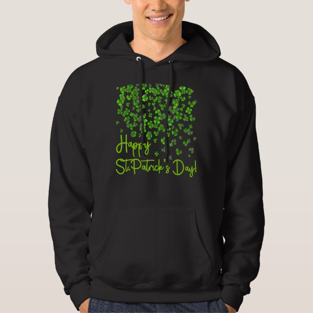 Happy St Patrick's Day Funny Saint Patrick Irish G Hoodie (Vorderseite)